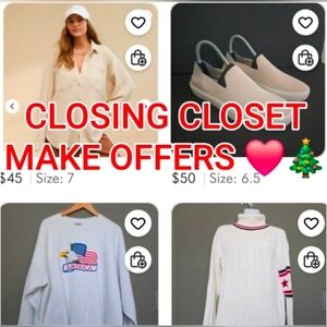 Closing Closet. Make Offers